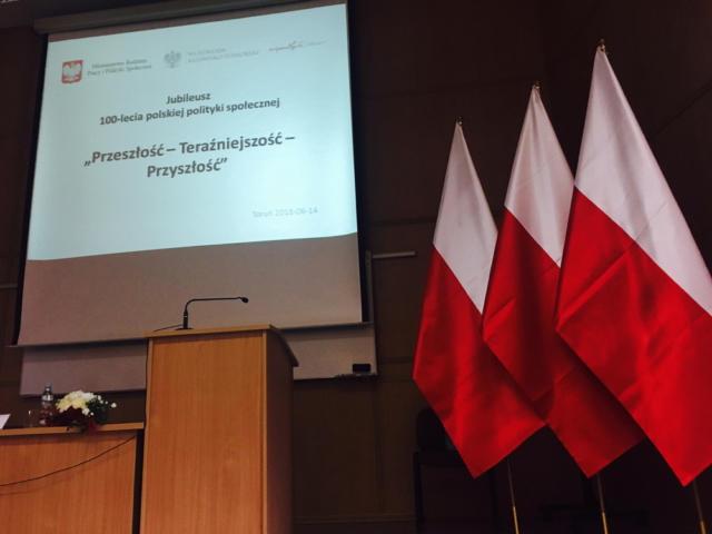 100-lecie Polskiej Polityki Społecznej– konferencja regionalna w Toruniu
