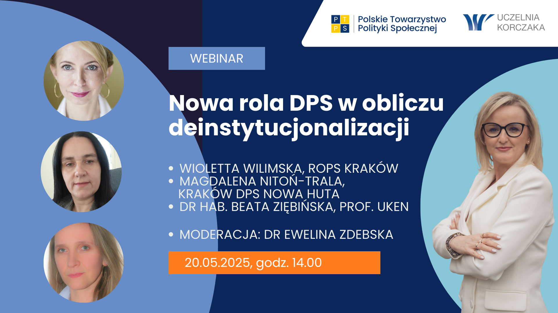 Webinar: Nowa rola DPS w obliczu deinstytucjonalizacji