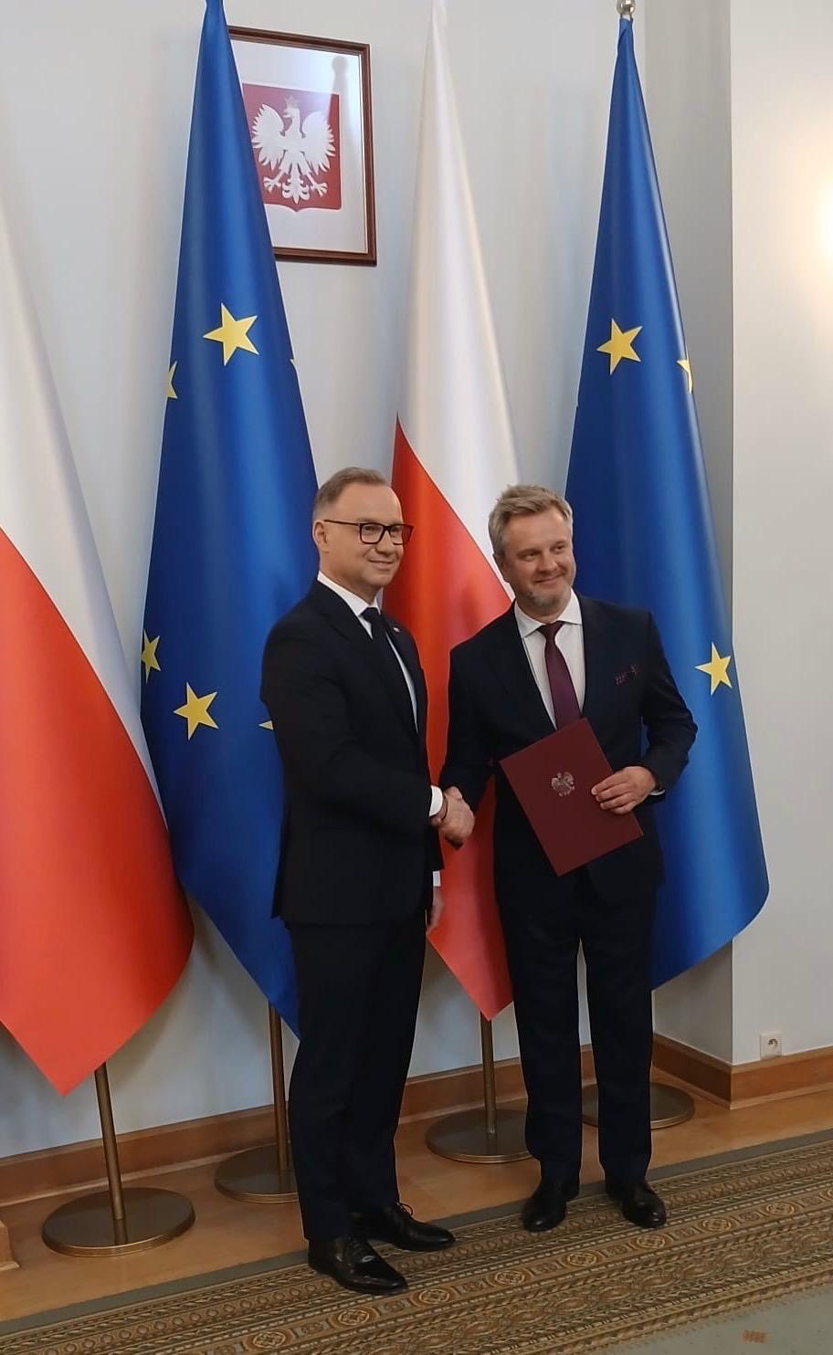 Serdeczne gratulacje dla Pana Prezesa Mirosława Grewińskiego