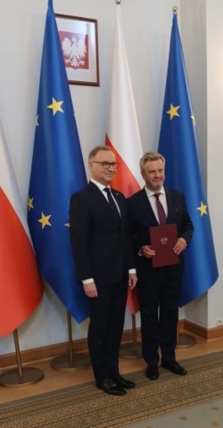Nominacja profesorska - prof. Mirosław Grewiński