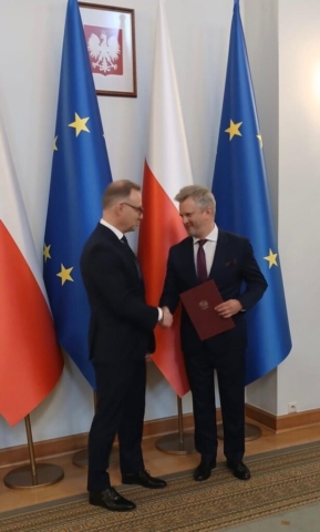 Nominacja profesorska - prof. Mirosław Grewiński